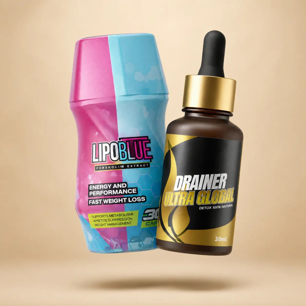 Quemador Lipoblue clásico + Drainer ultra global