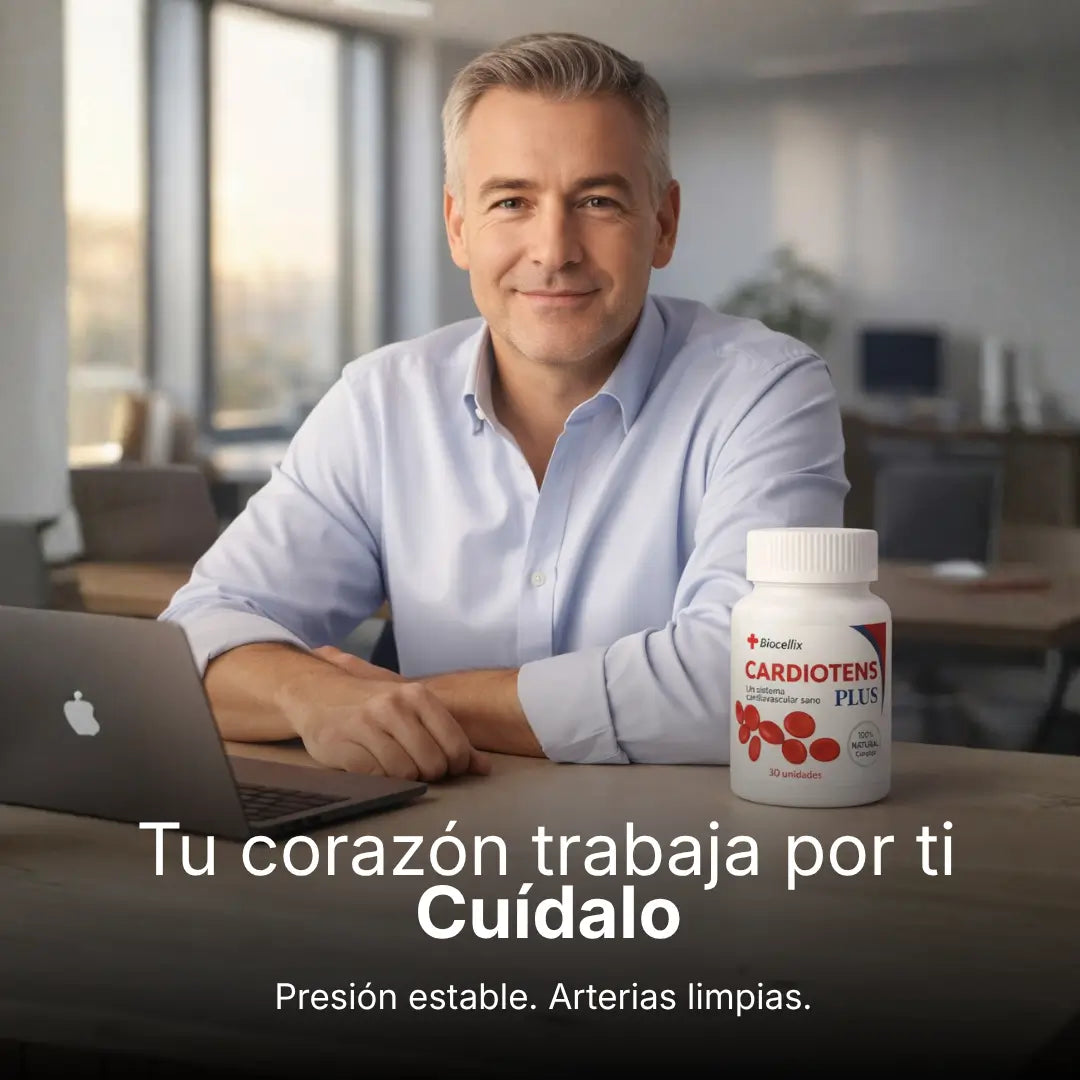 Cardiotens Plus 30 Capsulas Suplemento para la Presión Arterial