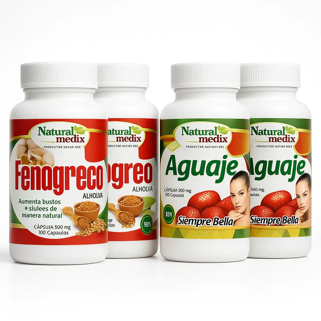 Fenogreco 100 caps + Aguaje 100 caps