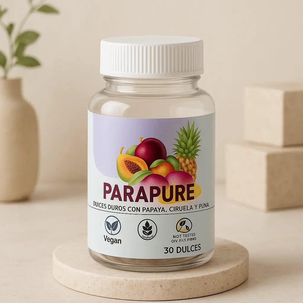 Parapure Papaya Ciruela y Piña 30 cápsulas