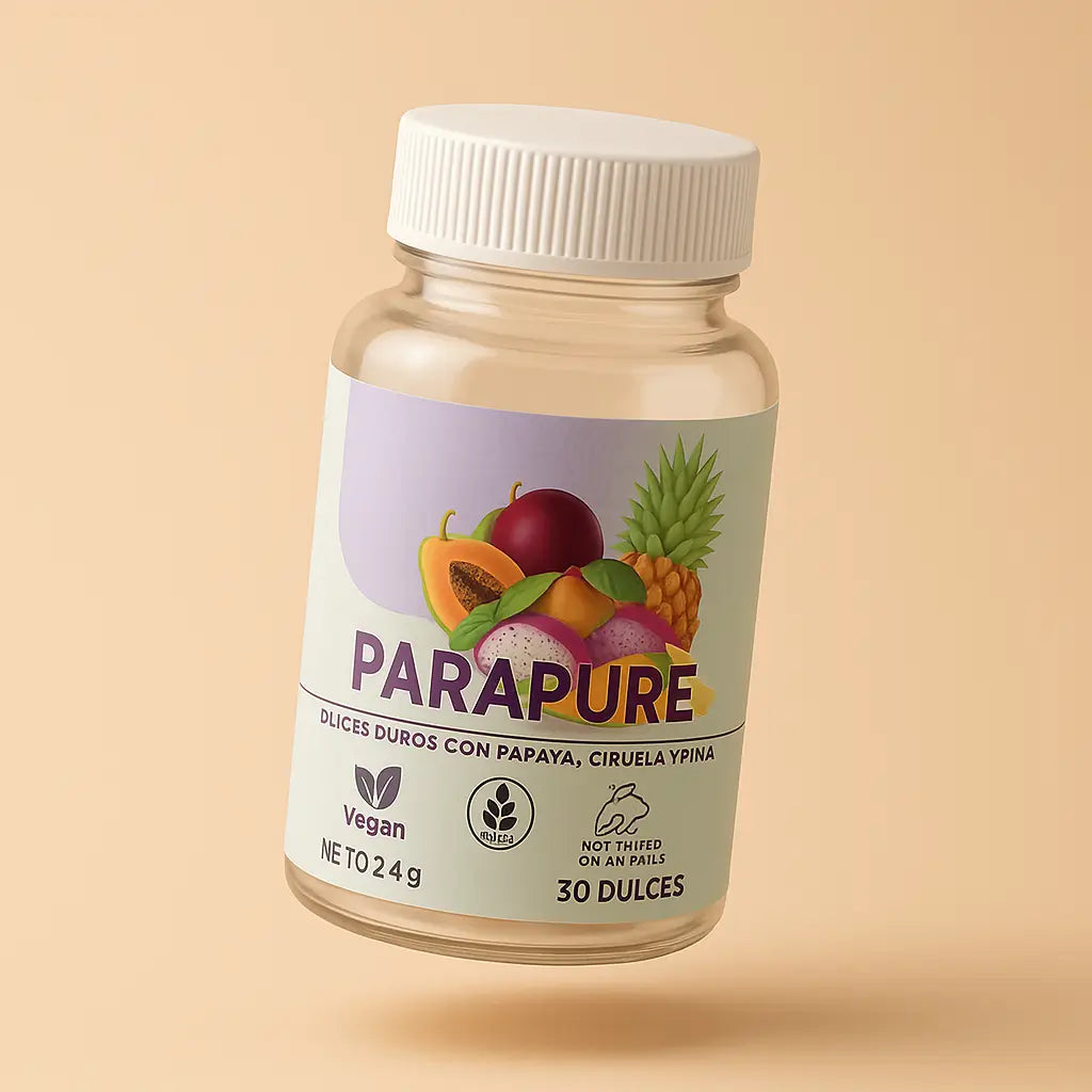 Parapure Papaya Ciruela y Piña 30 cápsulas