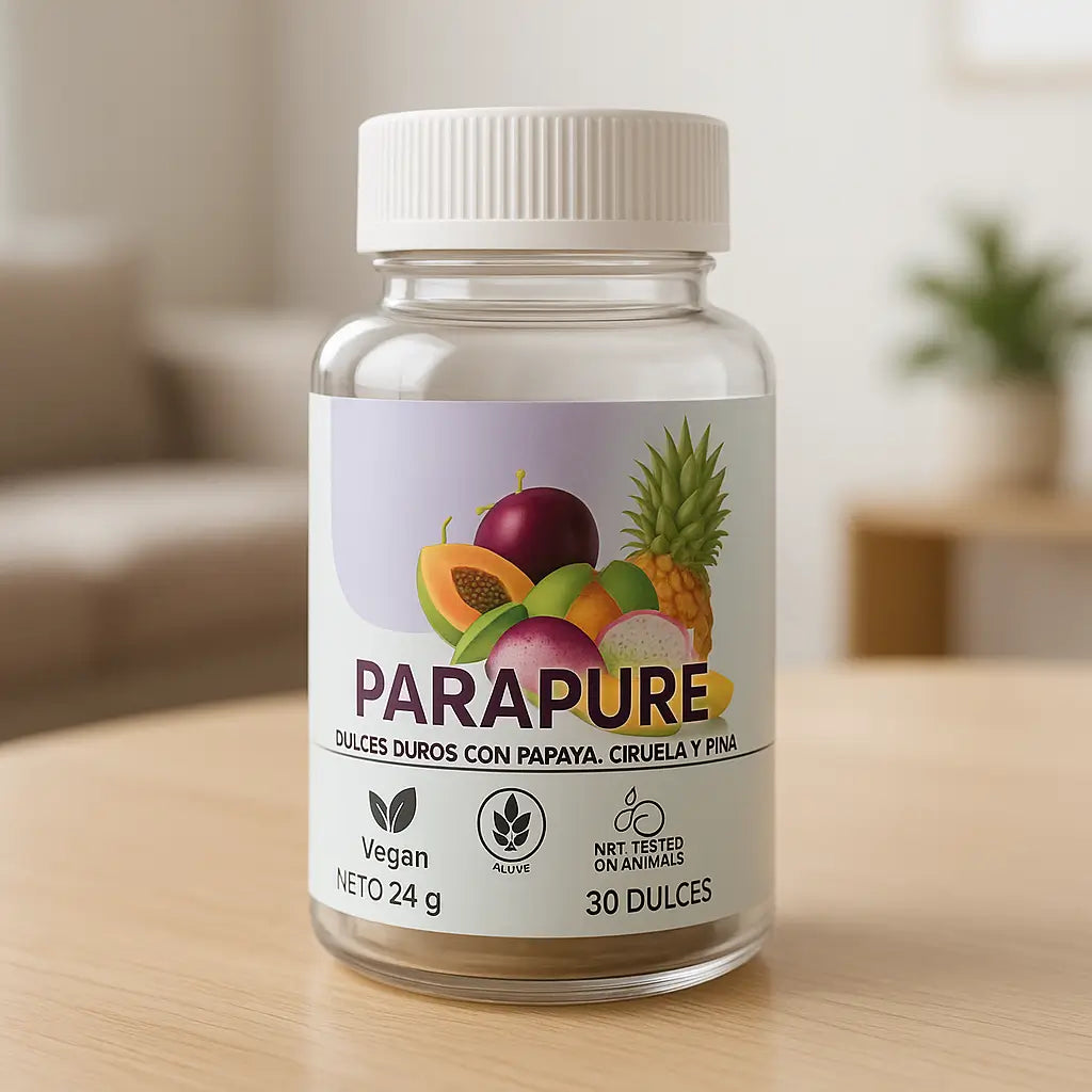Parapure Papaya Ciruela y Piña 30 cápsulas