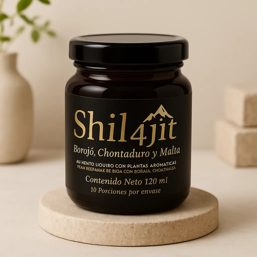 Shilajit Con Chontaduro y Borojo 120 ML