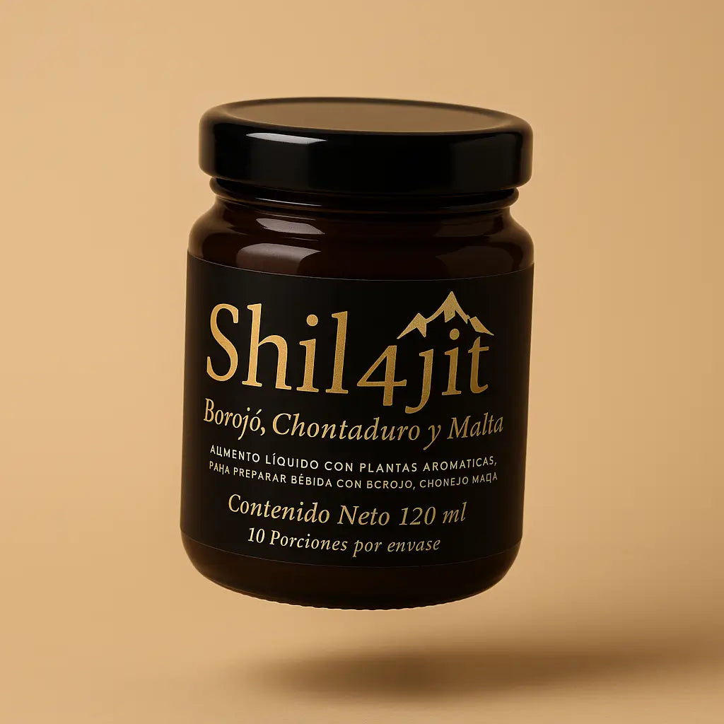 Shilajit Con Chontaduro y Borojo 120 ML