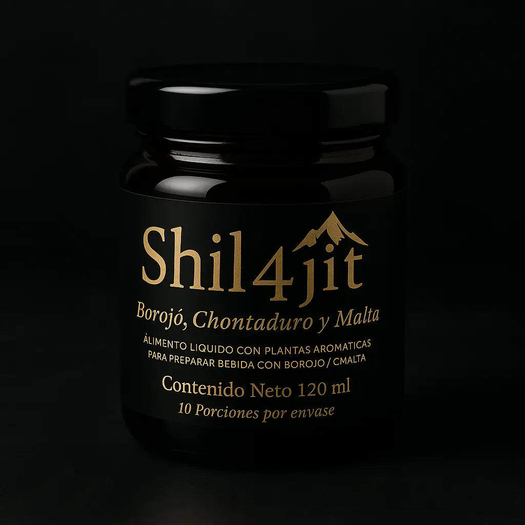 Shilajit Con Chontaduro y Borojo 120 ML