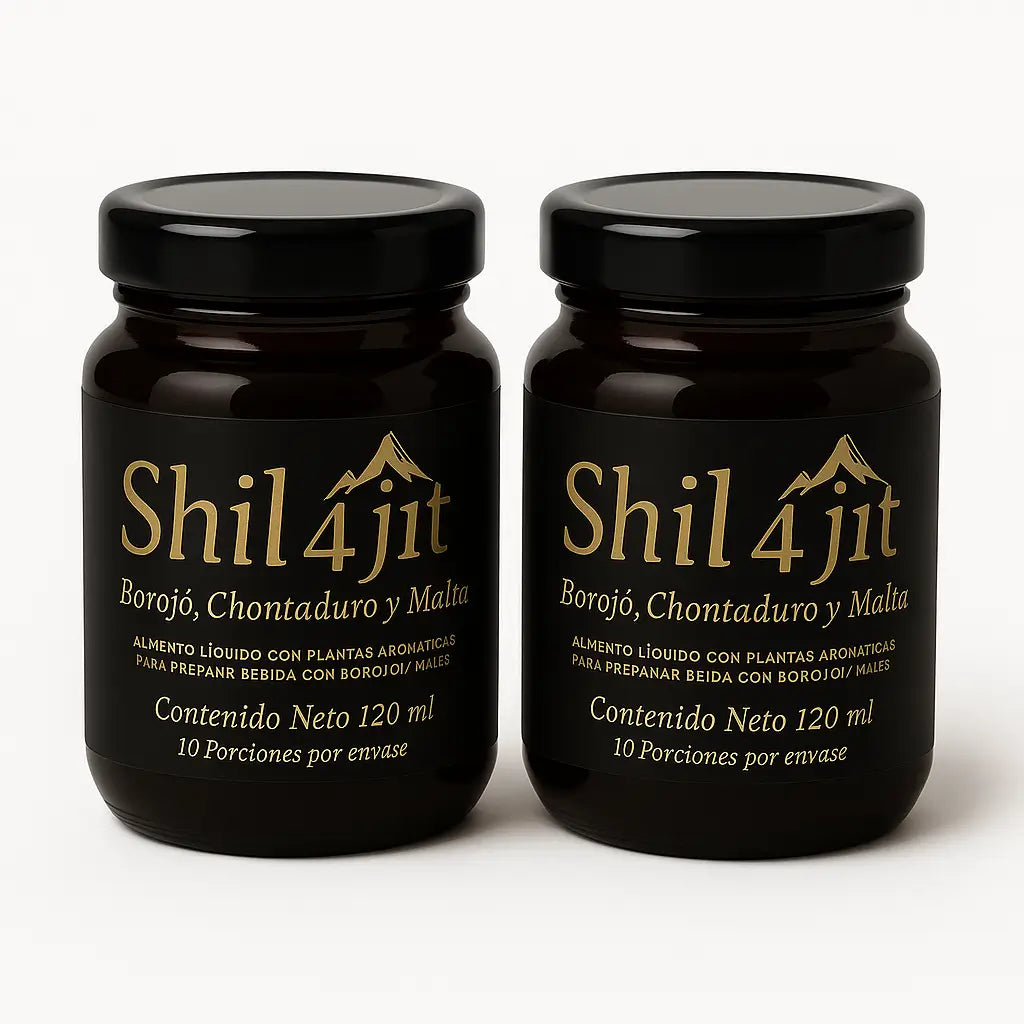 Shilajit Con Chontaduro y Borojo 120 ML