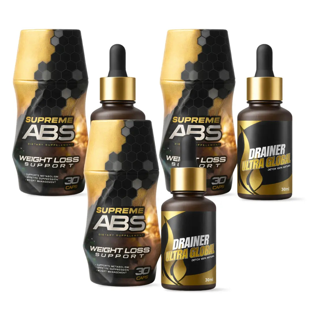 Quemador Lipoblue supreme abs + Drainer ultra global