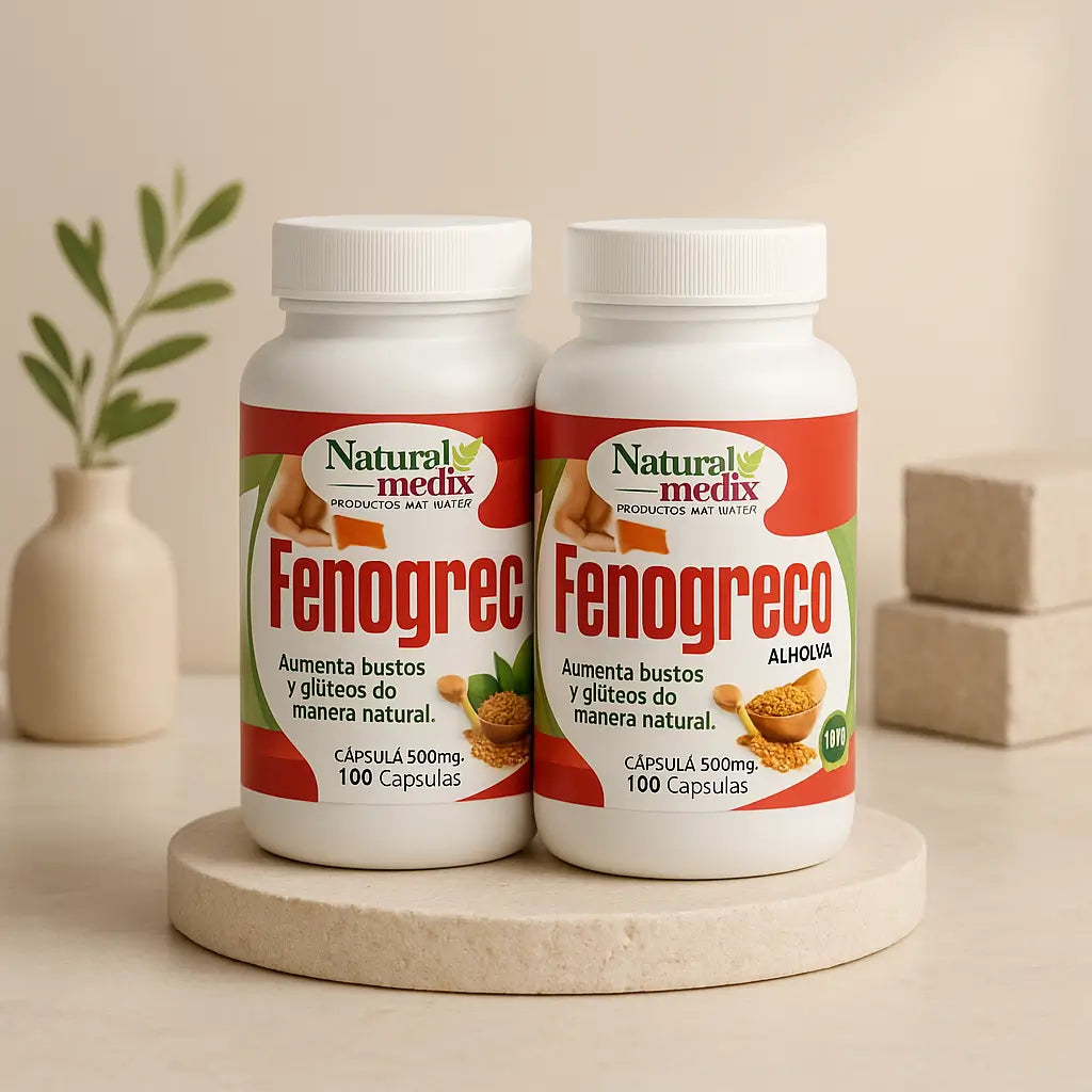 Combo Fenogreco 100 caps 2 Unidades