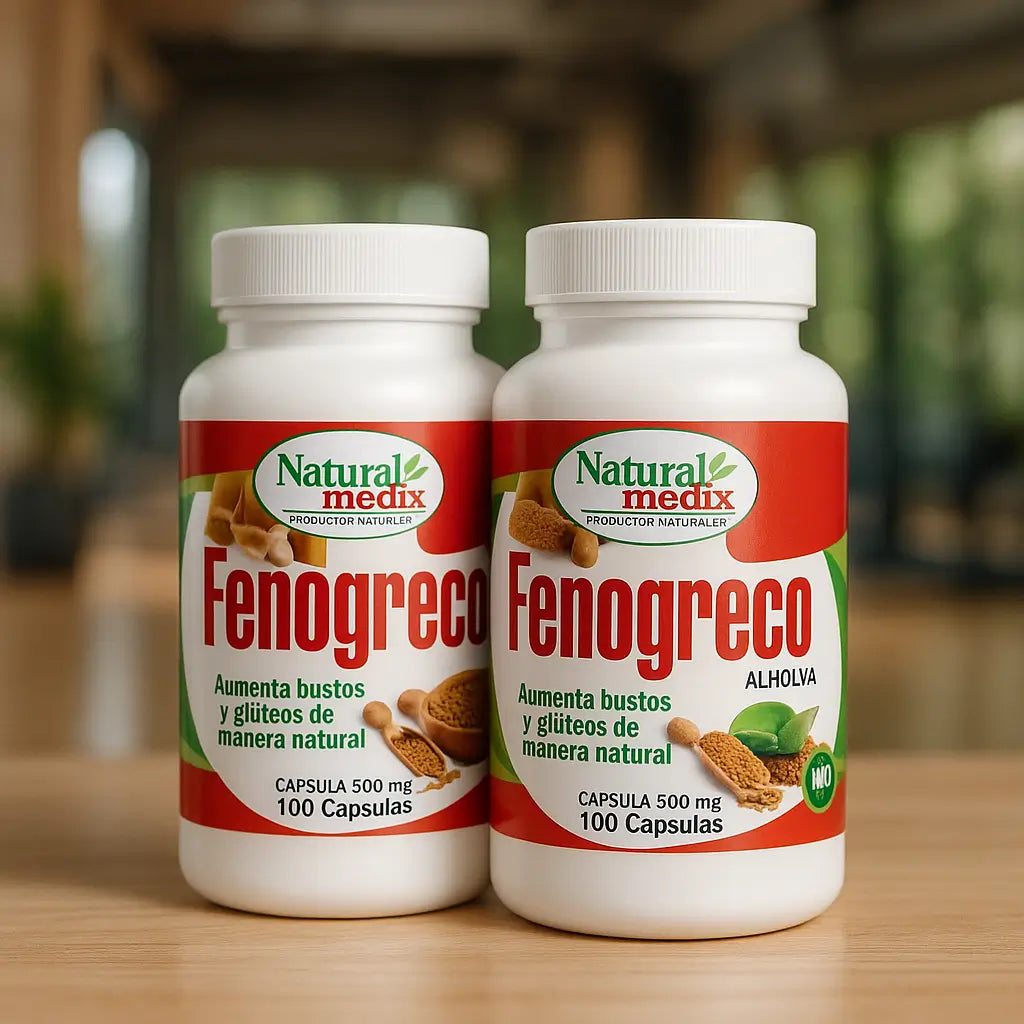 Combo Fenogreco 100 caps 2 Unidades
