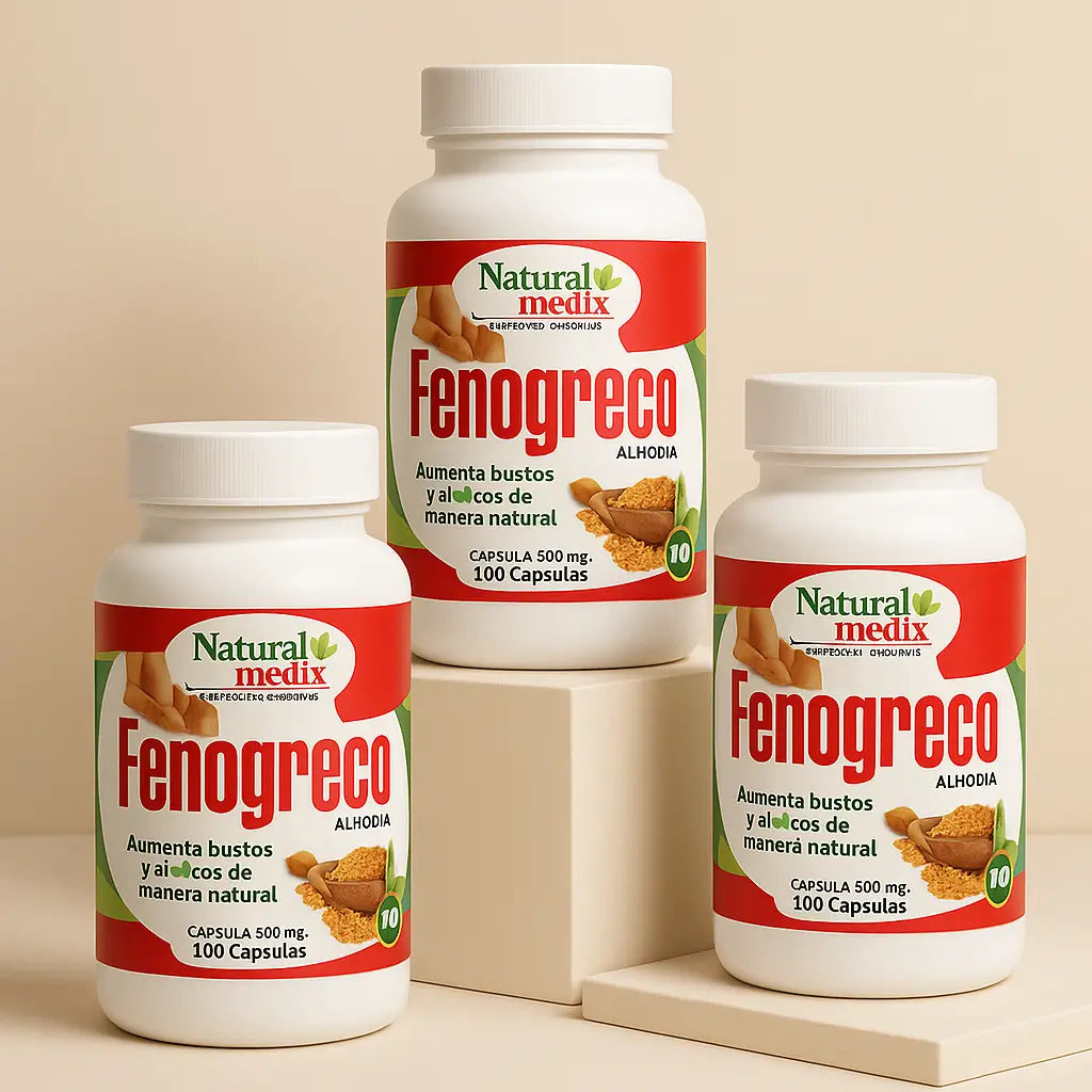 Combo Fenogreco 100 caps 2 Unidades