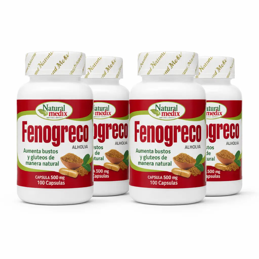Combo Fenogreco 100 caps 2 Unidades