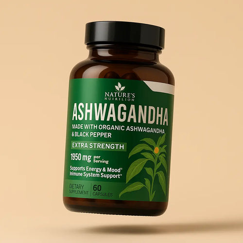 Ashwagandha Natures Nutrition 2100 Mg 60 Capsulas