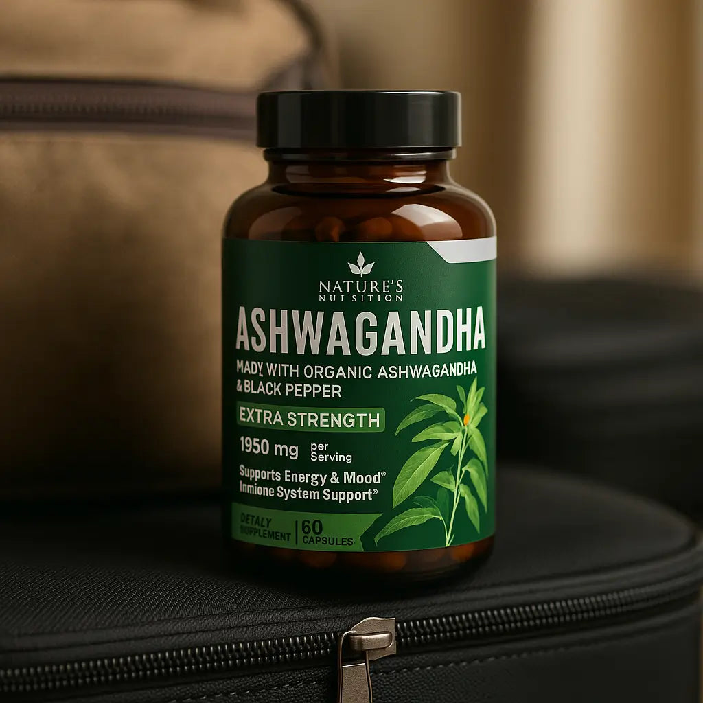 Ashwagandha Natures Nutrition 2100 Mg 60 Capsulas
