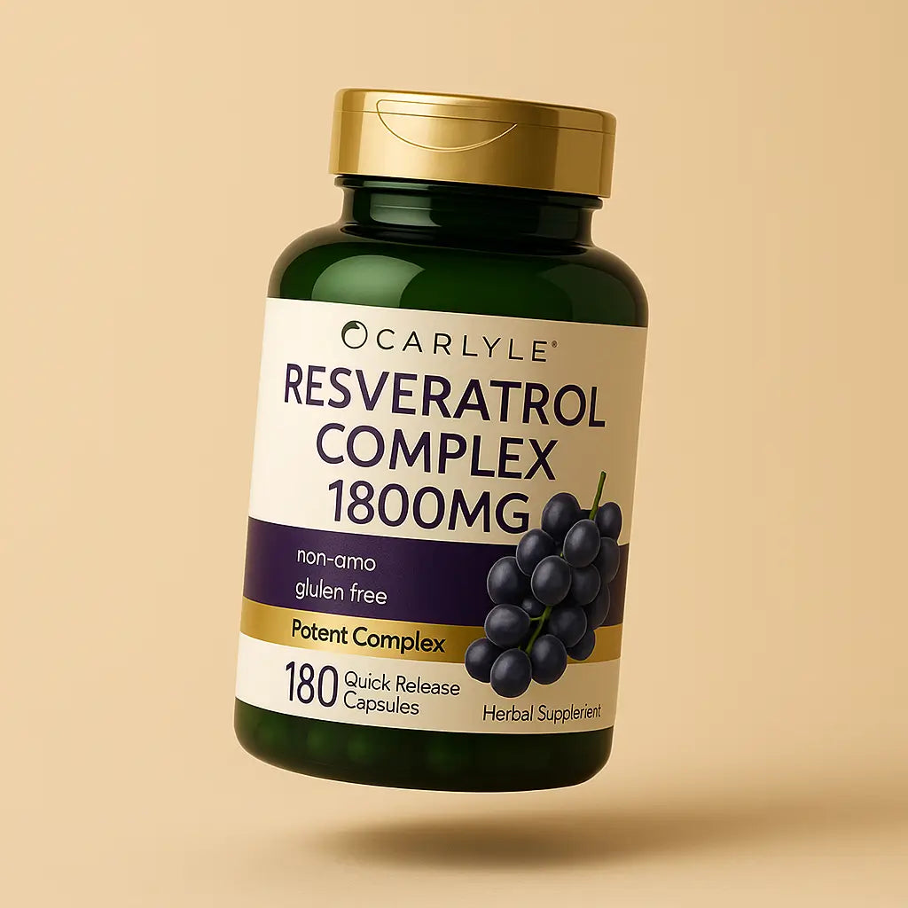 Resveratrol Carlyle 1800 MG 180 Capsulas
