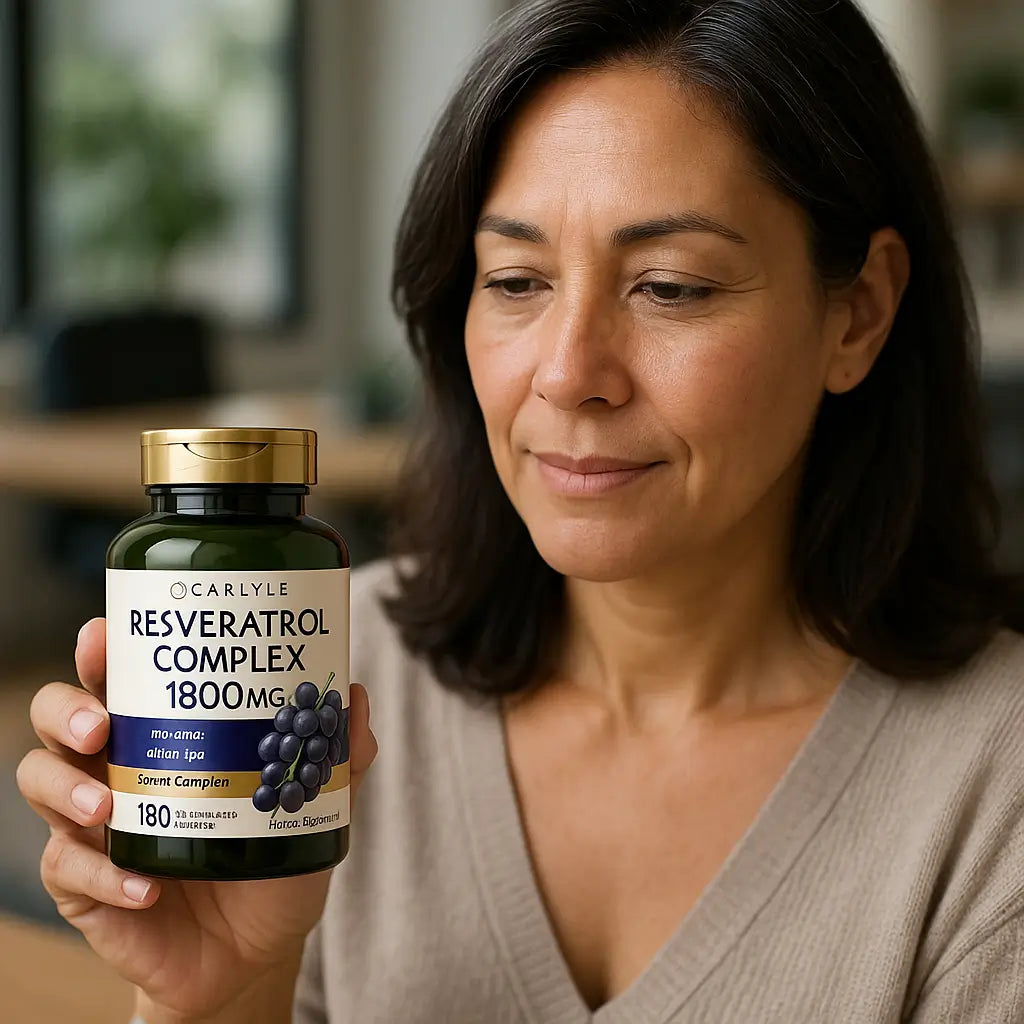 Resveratrol Carlyle 1800 MG 180 Capsulas