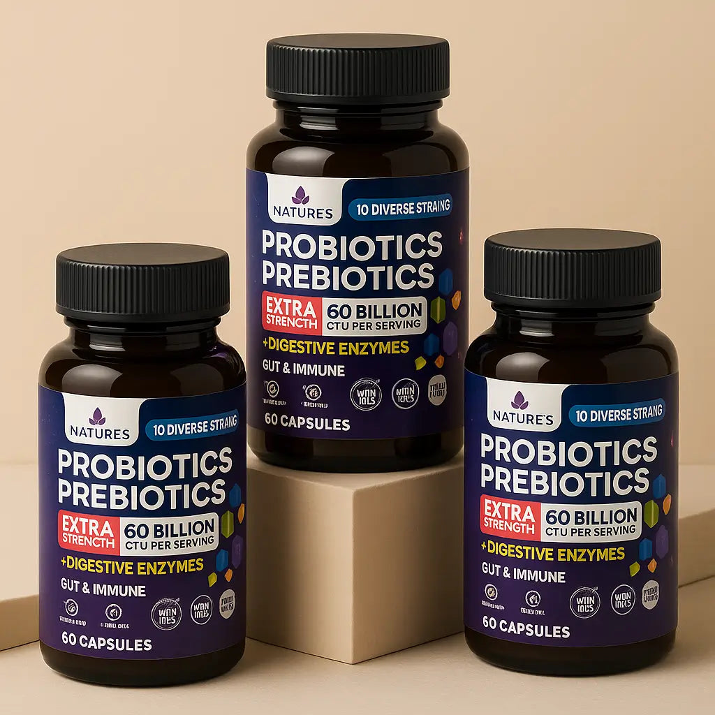 Probióticos Natures Nutrition 60mil Millones 60 Caps