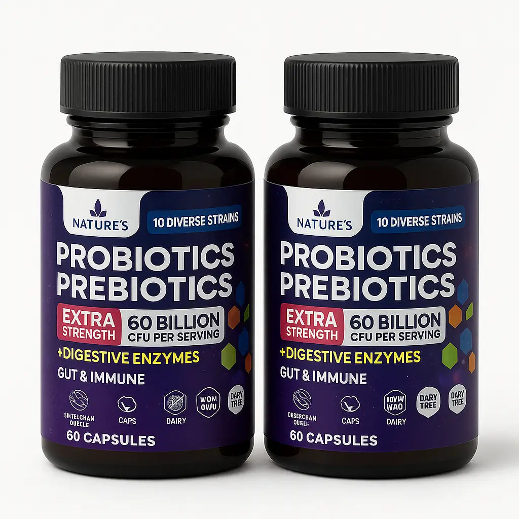 Probióticos Natures Nutrition 60mil Millones 60 Caps
