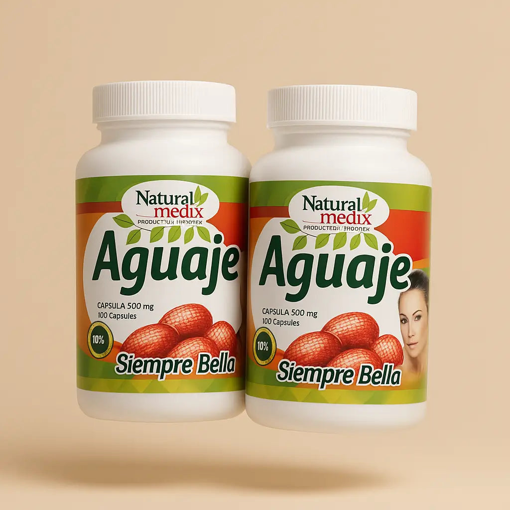 Combo Aguaje Plus 100 Caps 2 Unidades