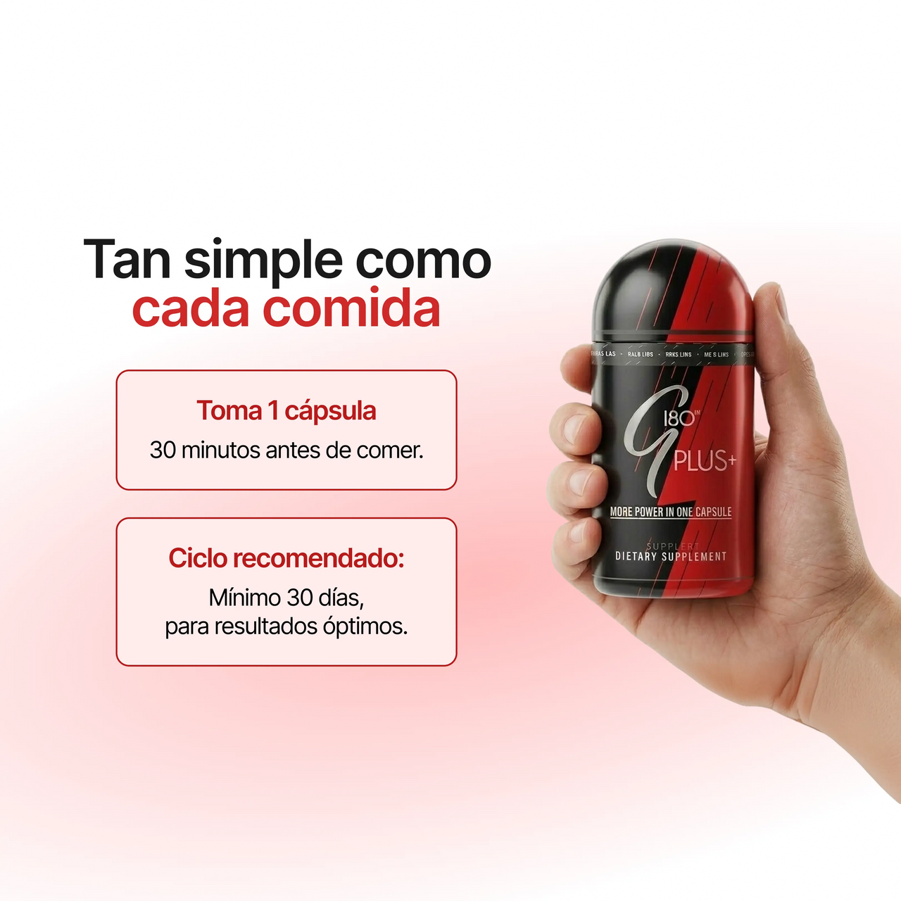 Quemador de Grasa G180 Plus