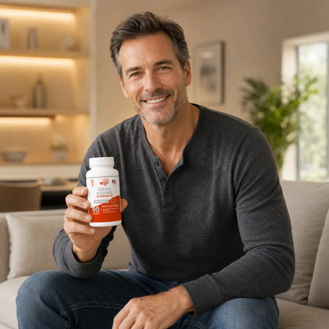 Colon Cleanse & Liver Detox Life 90 cápsulas