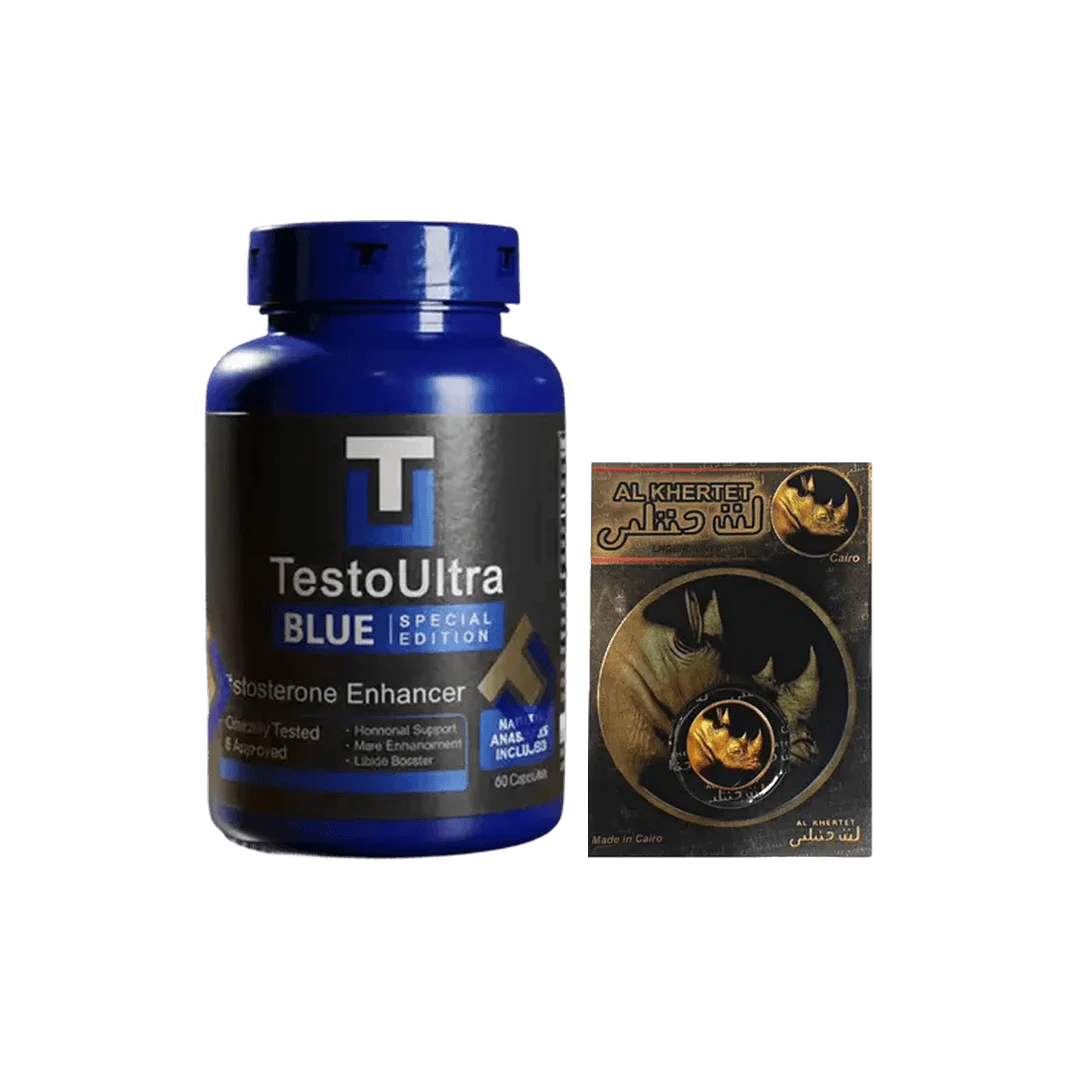 Testo Ultra Blue + Retardante Rhino - 1 Combo