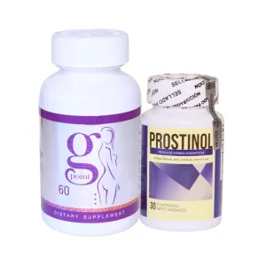 Combo Prostinol+ Potenciador Femenino Punto G Presentación