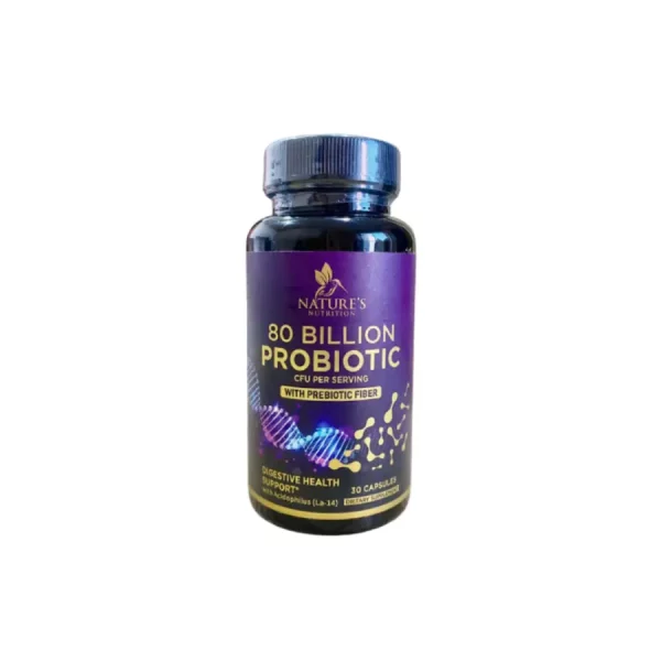 Probioticos Nature’s Nutrition 80mil Millones 30 Caps