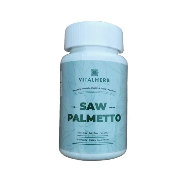 Saw Palmetto VitalHerb 30 Capsulas Blandas