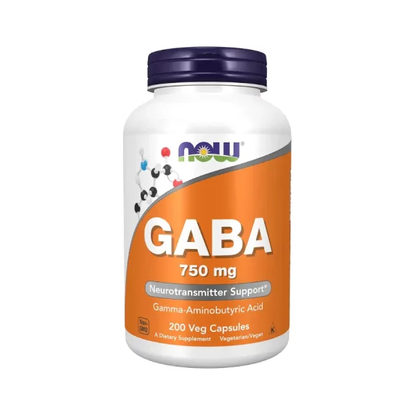 Gaba Ácido Aminobutírico Now 750Mg