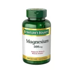 Magnesio Natures Bounty 500 MG 200 Capsulas