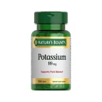 Potasio Nature's Bounty 99 MG 100 Capsulas