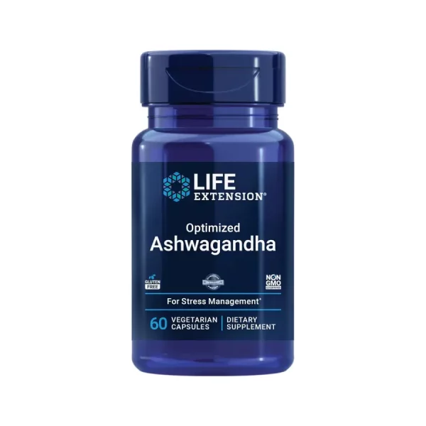 Ashwagandha Life Extension 60 Capsulas Vegetales