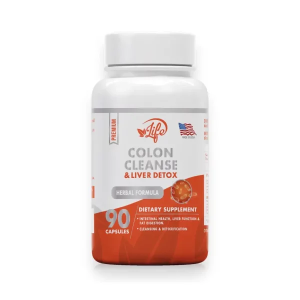 Colon Cleanse & Liver Detox Life Life 90 Capsulas