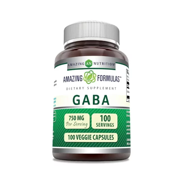 Gaba Amazing Nutrition 750 Mg 100 Capsulas