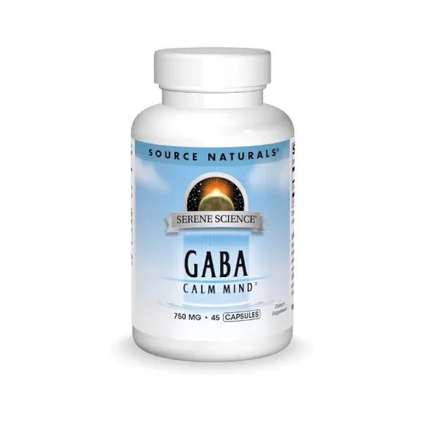 Gaba Source Nutrition 750 Mg 45 Capsulas