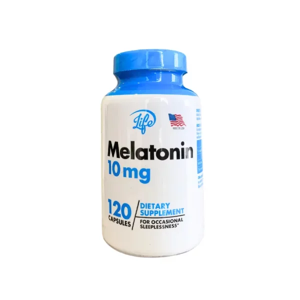 Melatonina Life 10 Mg 120 Capsulas