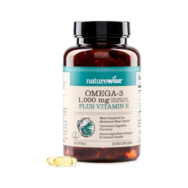 Omega 3 Naturewise 1000 Mg 60 Capsulas Blandas