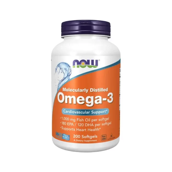 Omega 3 Now 100 Mg 200 Capsulas Blandas