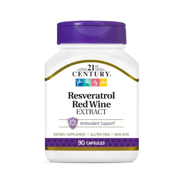 Resveratrol 21st 200MG 90 Capsulas