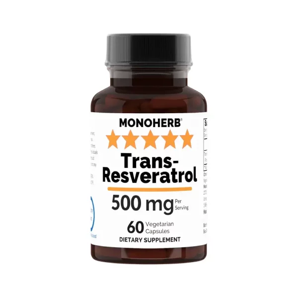 Resveratrol Monoherb 500MG 60 Capsulas