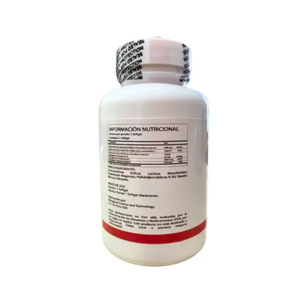 Nattokinase Lumanutrition 4000 FU 60 Capsulas