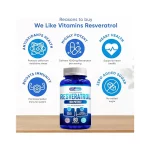 Resveratrol We Like Vitamins 1000 MG 60 Capsulas