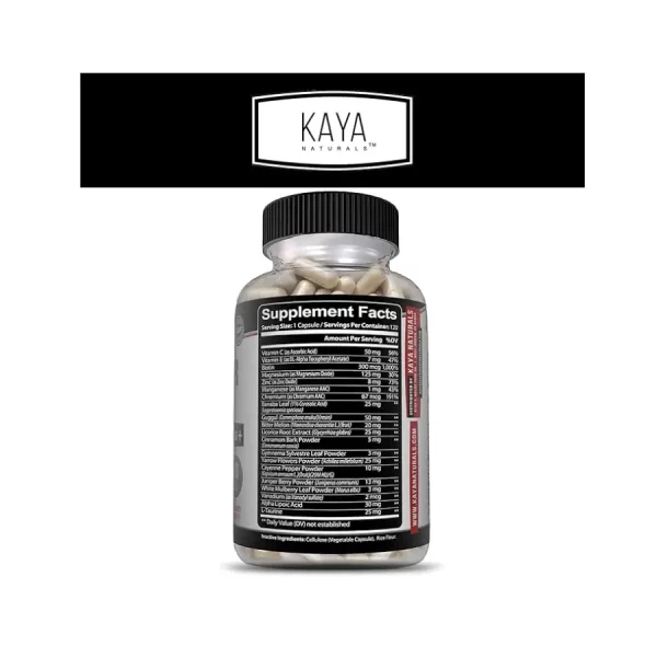 Suplemento para la Diabetes Kaya 120 Capsulas