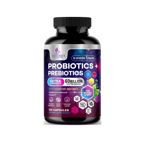 Probioticos Nature´s Nutrition 60 Millones